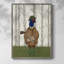 «Pheasant Shooter Party», reproduction encadrée en bois massif-1993299047