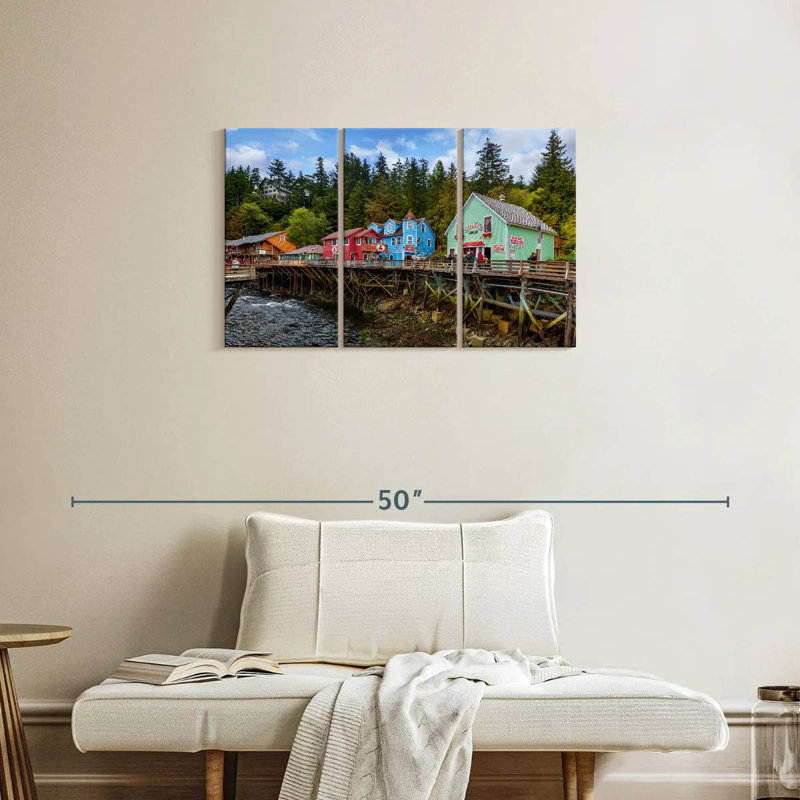 Nicci Downtown Ketchikan Alaska, 20" H x 33" W