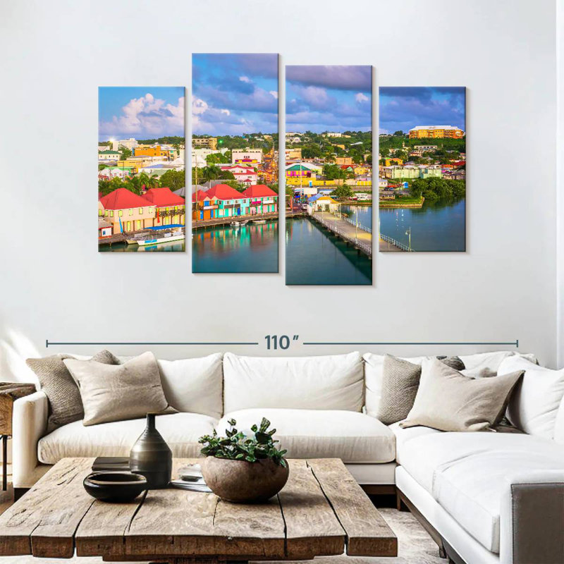 Gillard Bridge To Saint John's, 54" H x 84" W