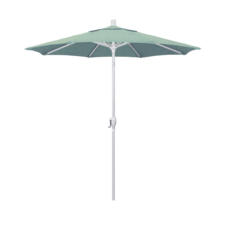 Parasol de marché 7,5', Toile Aruba Sunbrella®, Sunbrella®, Noir