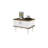 Poole 60cm W Manufactured Wood Bedside Table