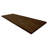 Hevea Prestain Espresso 6 Ft. L X 25 In. W X 1.5 In. T Finished  Butcher Block Countertop With Eased Edge