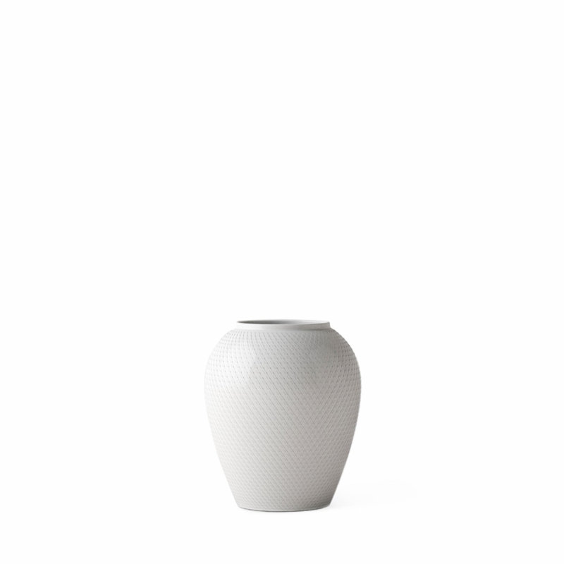 Table Vase, 6.5" H x 5.5" W x 5.5" D