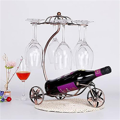 Tabletop Wine Glasses And Bottle Holders