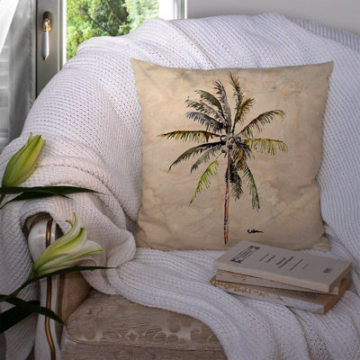 Palm Tree Indoor/Outdoor Throw Pillow