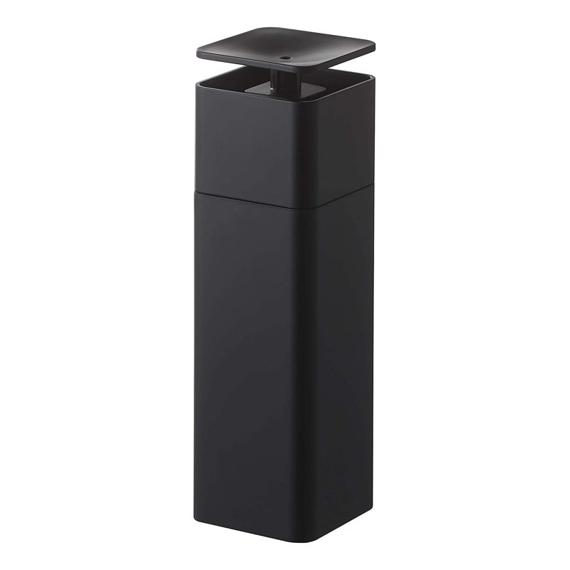 Distributeur à une main Yamazaki, plastique, 8,5 oz., Noir