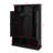 Hall Tree With Bench And Shoe Storage, Hall Tree With Adjustable Shelves, Arched Storage Bench With Cabinets, 7 Hooks-1589257334