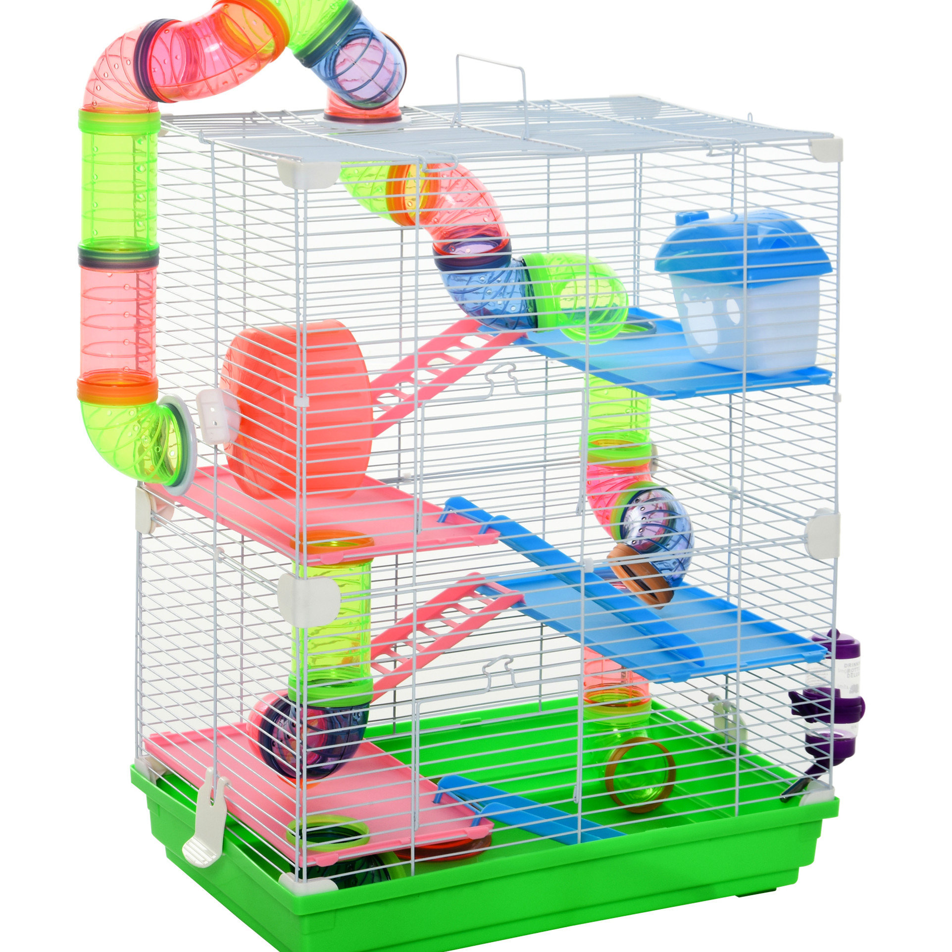 Tucker Murphy Pet™ Metal 18 - Inch 5 Tier Cage For Hamsters And ... - Assembly Video For Hamster Cage