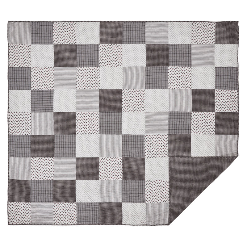 Florette Cotton Twill Quilt, Luxury King