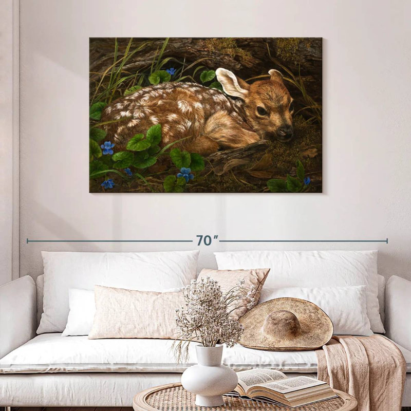 Bambi, 30" H x 45" W