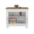 Kitchen Island Two Door Cabinet And Shelf-1049208952