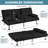 Upholstered 62.5" W 3-in-1 Sofa Bed-1890176508-1969848647