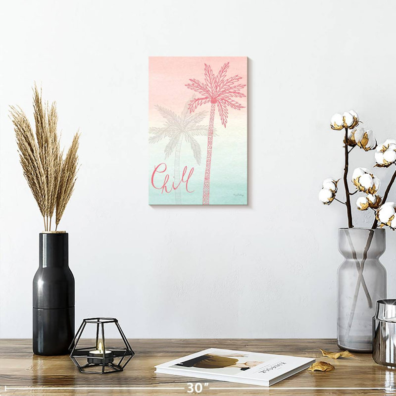 Harnek Sunset Palms II, 12" H x 8" W
