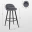 Askern Upholstered Counter Stool-2030083090-2102477741