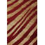 Wilderness Abstract Area Rug in Red/Beige-38367674