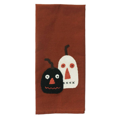 F Pumpkin Duo Towel