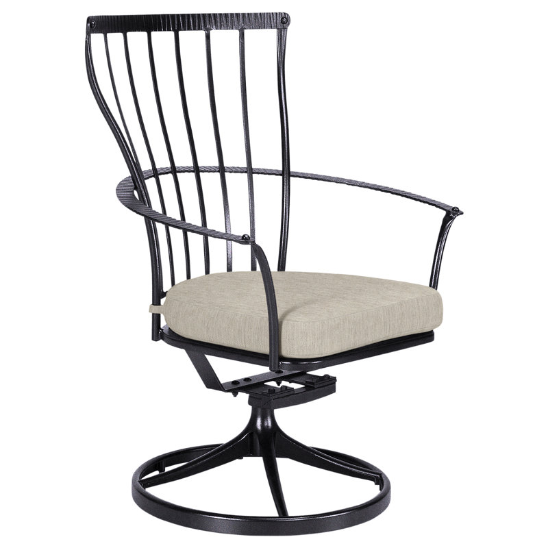 Monterra Outdoor Rocker Chair, Graphite, Adena Shale