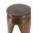 Carved Paulownia Wood Accent Table