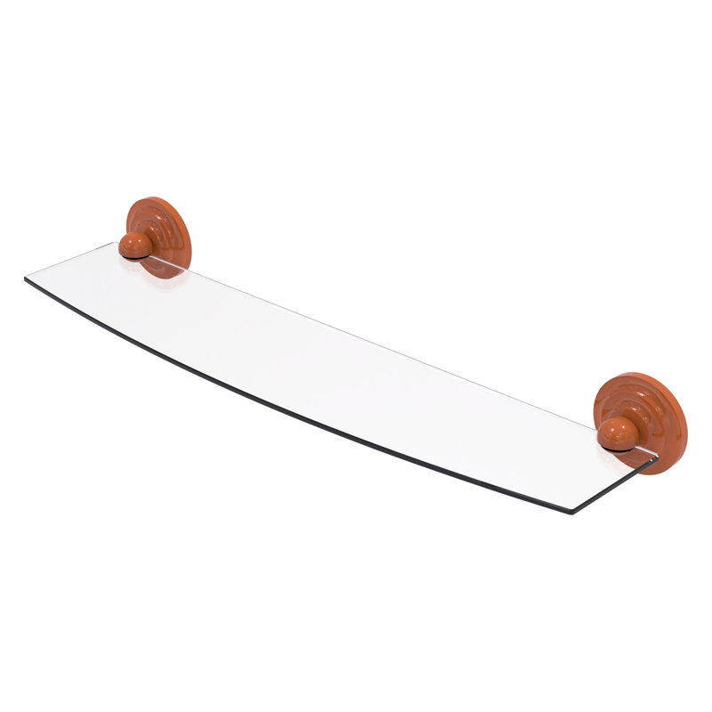 Tablette en verre Prestige Que New Collection PQN, H 3 po x l 24 po x P 5 po, Étincelle d'automne