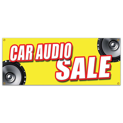 Enseigne de voiture audio