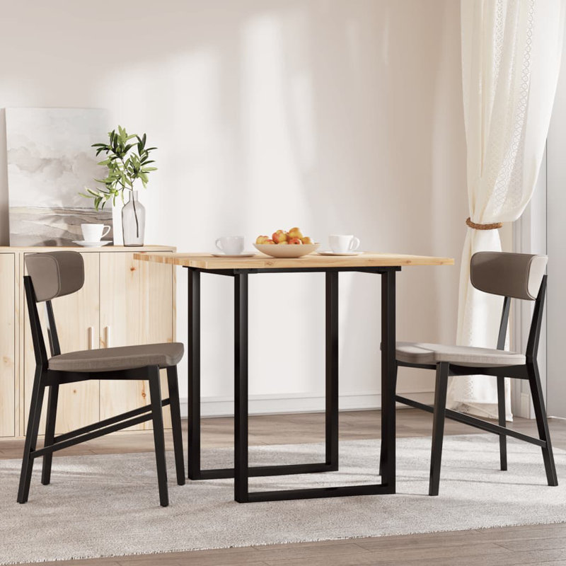 Alcroft Solid Wood Table Top, 2cm H x 80cm W x 80cm D