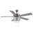 52" Bainbridge 5 - Blade LED Crystal Chandelier Ceiling Fan-350574842