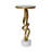 Olympia Mirrored Glass Top End Table
