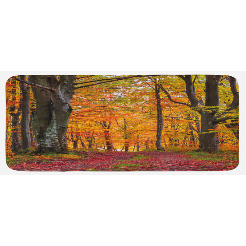 Tapis de cuisine d’automne