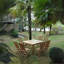 Classic Outdoor Teak Dining Set-504486454