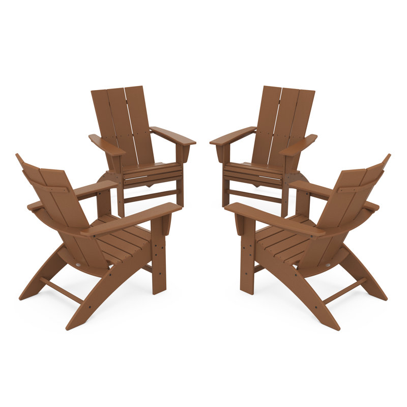 Chaise Adirondack POLYWOOD, Teck