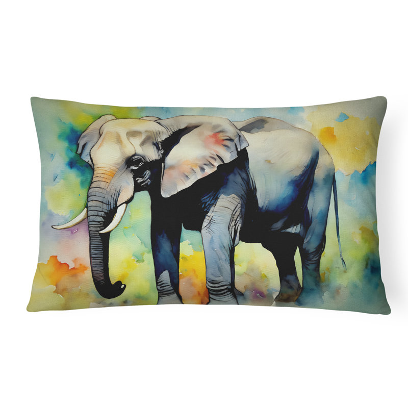 Elephant Throw Pillow