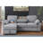 Savannah Modular Corduroy Sectional Sofa With Ottoman-2145436516