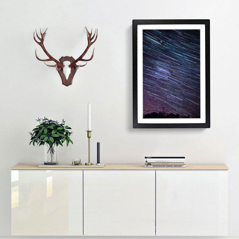 Stars over Spain - Framed Print, Black Framed, 65cm H x 48cm W x 2cm D