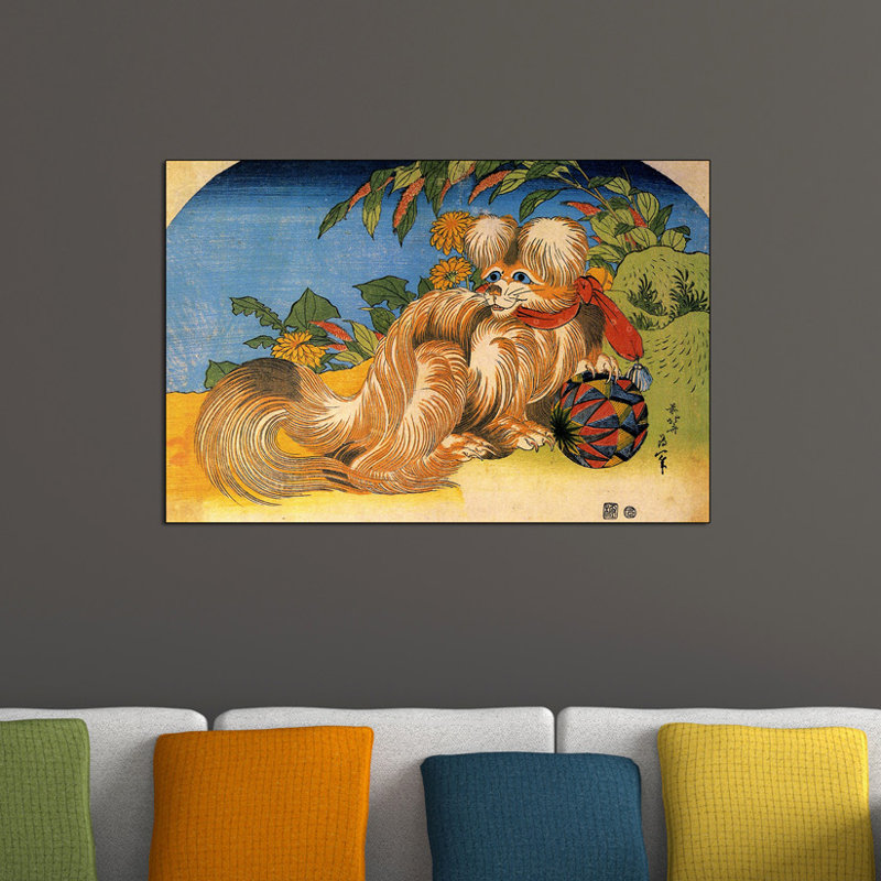 Hokusai - Wrapped Canvas Painting, 60cm H x 90cm W x 1.8cm D