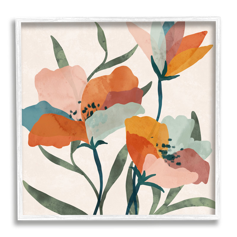 Art mural texturé contemporain Giclée par Nina Blue, H 12 po x l 12 po x P 1,5 po, Giclée encadrée blanc bord de mer