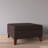 Gallup 28" Wide Leather Square Storage Ottoman Bench-601032782