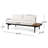 Theo 2 Seater Sofa - Right Side, Outdoor Loveseat,