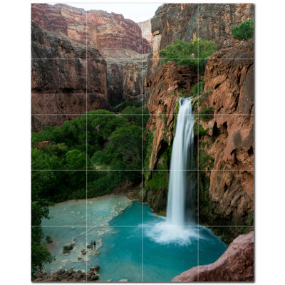 Photo de chutes d'eau 4,25 x 4,25