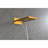 High Shower Faucet With Rectangular Head And Handheld - Brass Gold Bathroom 3