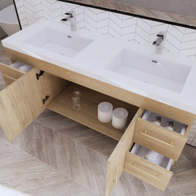 Ensemble de meuble-lavabo simple 59 po