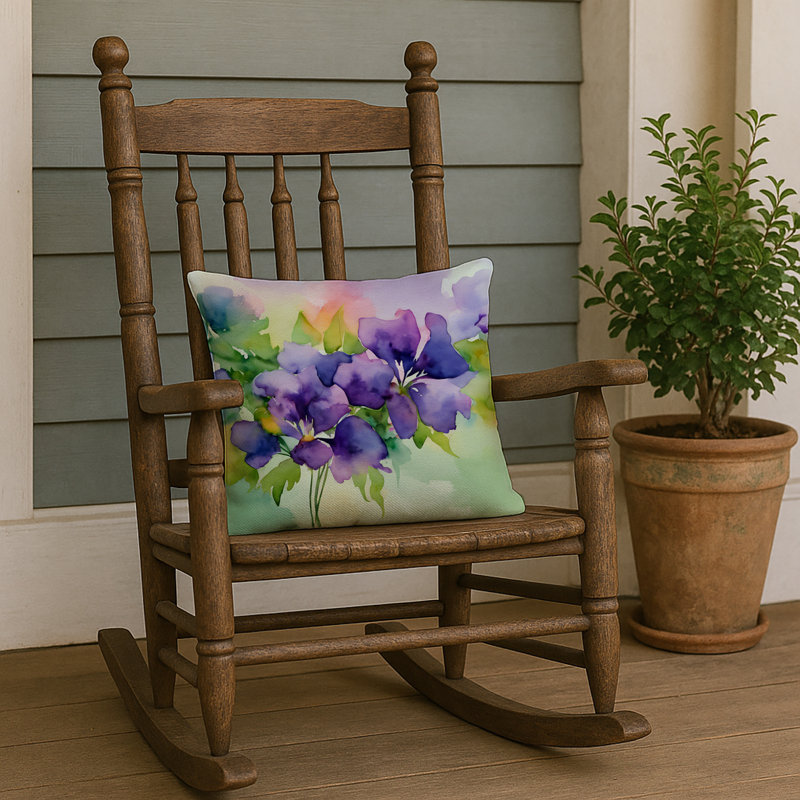 Coussin New Jersey, Carré 18 po