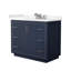 Icon 42" Freestanding Single Bathroom Vanity with Cultured Marble Top-533589226-533589216