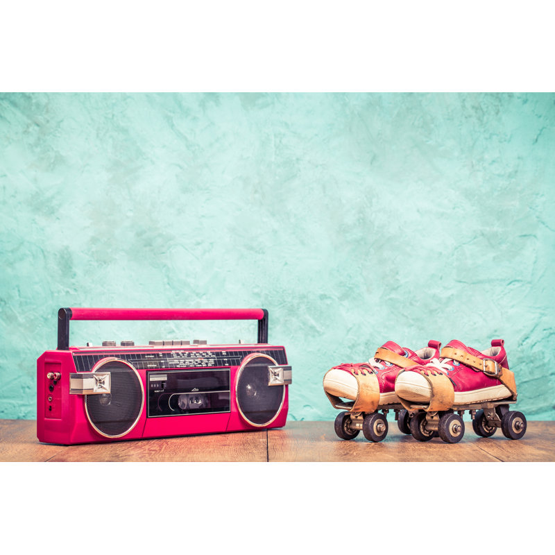 Radio Cassette Tape by BrAt_PiKaChU - Wrapped Canvas Print, 20cm H x 30cm W x 3.8cm D