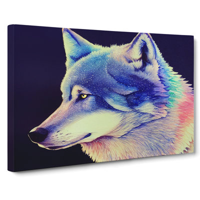 Wolf Watercolour Vol.2 - Wrapped Canvas