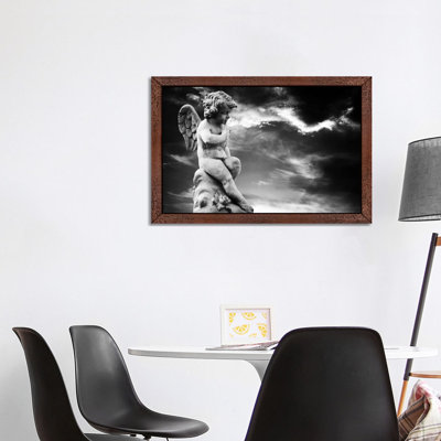 Angel Sculpture - Print on Canvas