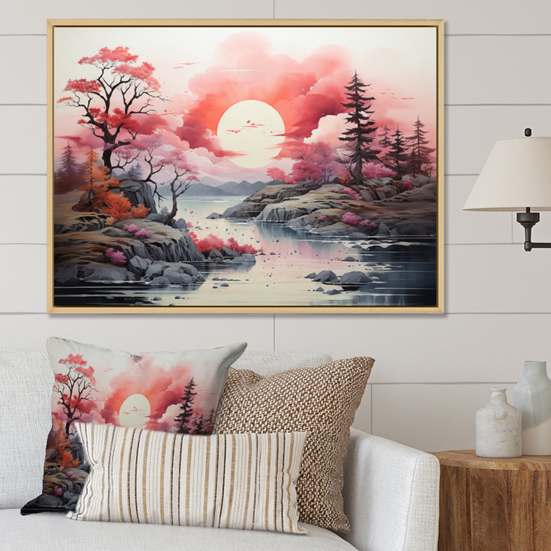 «Urban Escape I» sur toile, H 34 po x l 44 po x P 1,5 po, Cadre naturel flottant