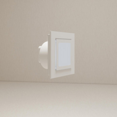 Modern Ceiling Mounted Square Silent Bathroom Exhaust Fan + Led Light Combination Ventilation And Lighting Integrated Suitable For Shower Rooms, Toilets And Offices