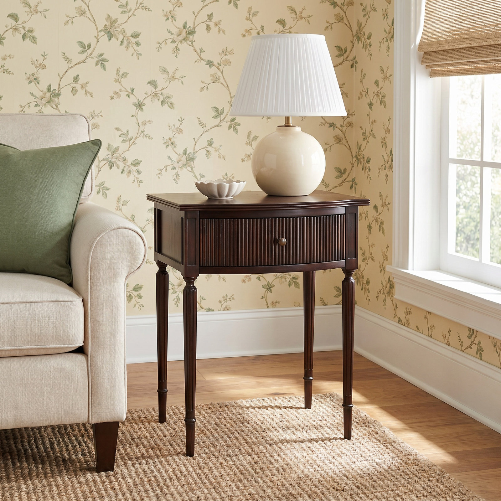 Amarine End Table With Storage