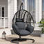Balancelle d'extérieur / d'intérieur avec support, fauteuil suspendu avec coussin