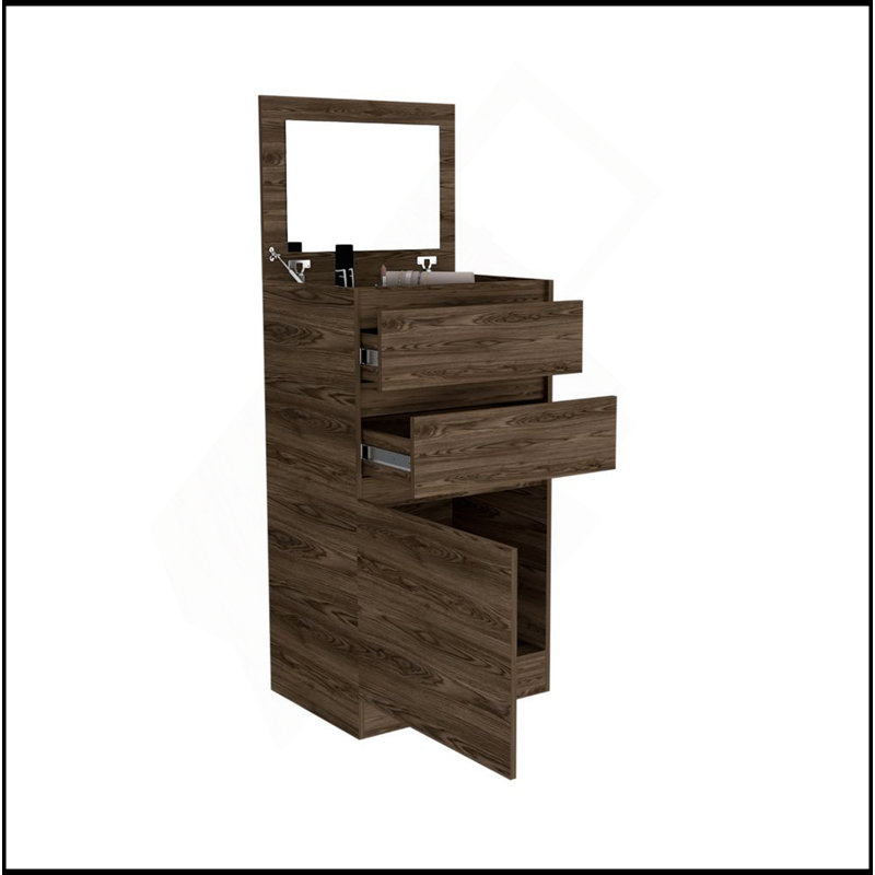 Commode Asturias, boîte à bijoux, Noyer